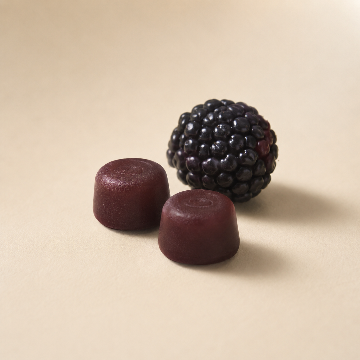 Deep plum Thyroid Power gummies